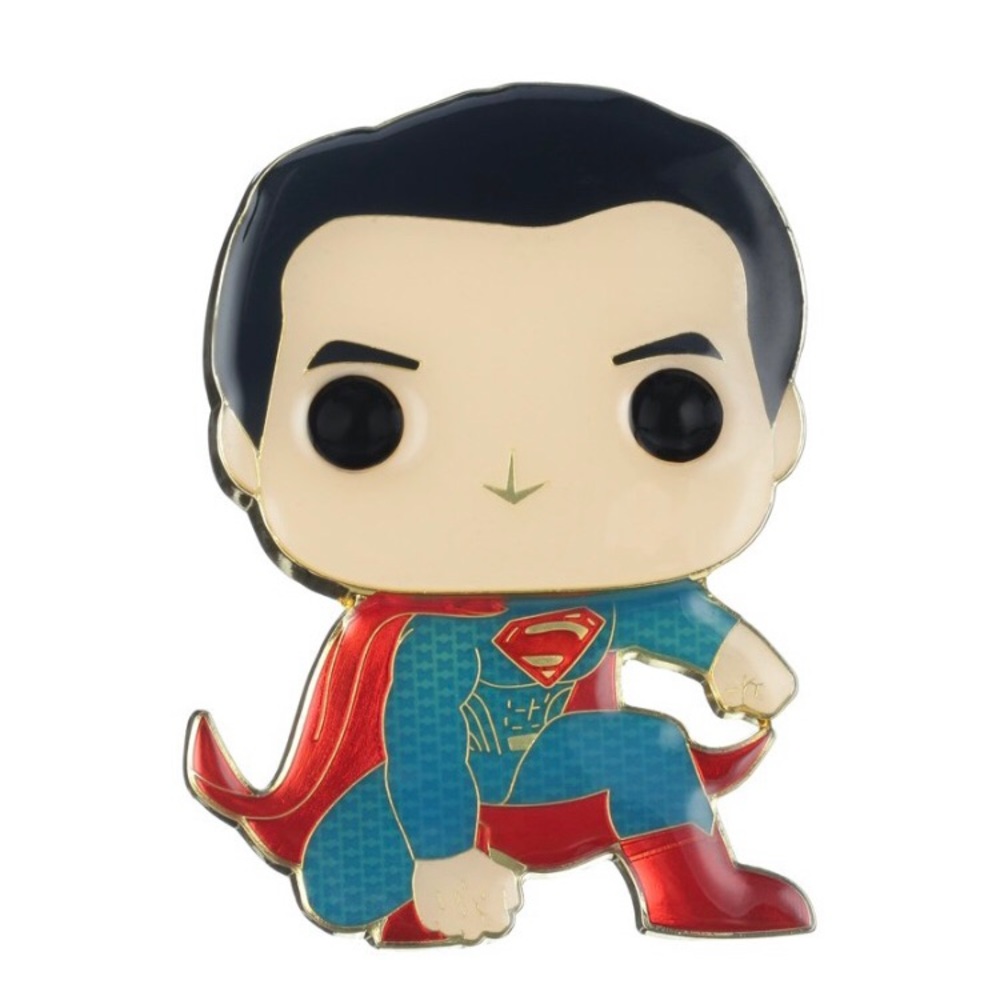 POP! Pin Justice League SUPERMAN (06) NEW Enamel Pin by Funko